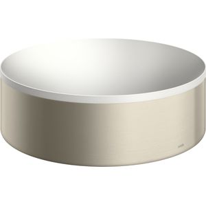 hansgrohe AXOR Suite opzetwastafel, rond, D 300mm, met metalen frame, zonder overloop, SOLIDSurface, 42000820