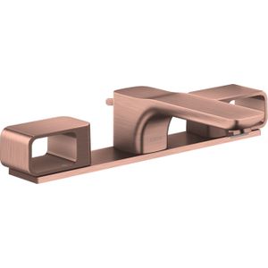 hansgrohe AXOR Urquiola 3-gats wastafelmengkraan DN15 met plaat, 11040310