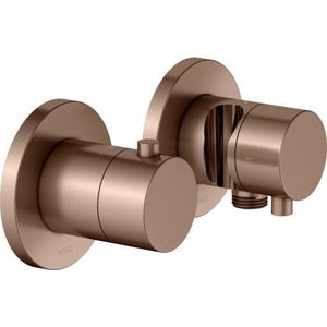 KEUCO EDITION 400 thermostatische mengkranenset 2-weg inbouw met slangaansluiting en douchehouder, 51553291221