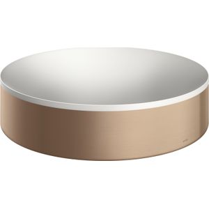 hansgrohe AXOR Suite opzetwastafel, rond, D 400mm, met metalen frame, zonder overloop, SOLIDSurface, 42001310