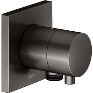 KEUCO IXMO inbouwstopkraan voor 1 verbruiker met slangaansluiting en comfortgreep, vierkant rozet, 59541351102