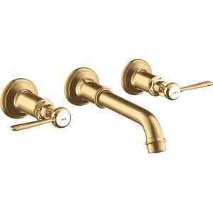 hansgrohe AXOR MONTREUX 3-gats inbouwwastafelmengkraan, wandmontage, hendelgrepen, 16534250