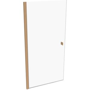 HÜPPE SolvaPro gedeeltelijk omraamde taatsdeur met 4 hoeken, bevestiging links, breedte: 100cm, hoogte: 200cm, 7T110355D322