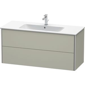 Duravit XSquare Vanity unit hangend aan de wand 121,0 x 47,8 cm, 2 lades, voor wastafel ME van Starck 233612, XS417406060