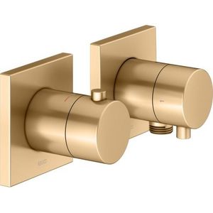 KEUCO EDITION 11 Thermostatarmaturen Set inbouw voor 2 gebruikers met slangaansluiting, 51153251122
