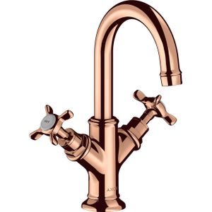 hansgrohe AXOR Montreux tweegreeps wastafelmengkraan 160, Badoverloopgarnituur, voor de wastafel., 16505300