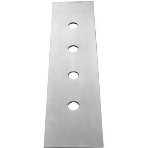 Gessi 4-gats decorplaat voor Secur Box, tegelwerkbank montage, 01664708