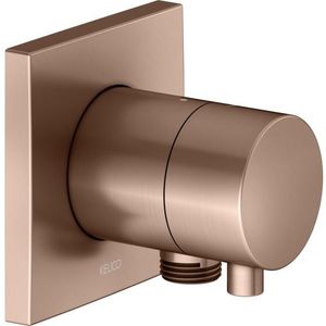 KEUCO IXMO inbouwstopkraan voor 1 verbruiker met slangaansluiting en comfortgreep, vierkant rozet, 59541291102