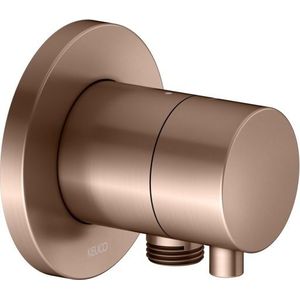 KEUCO IXMO inbouwstopkraan voor 1 verbruiker met slangaansluiting en comfort-handgreep, rond rozet, 59541291101