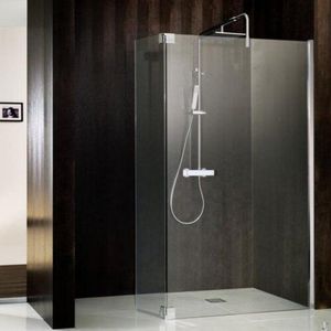 HSK Atelier Walk In voorelement met beweegbaar zijpaneel, afmeting: 120(c) x 35(b) x 200,0 cm, rechteruitvoering, 1727120-R-41-50