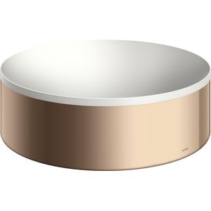 hansgrohe AXOR Suite opzetwastafel, rond, D 300mm, met metalen frame, zonder overloop, SOLIDSurface, 42000300