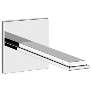 Gessi Eleganza wastafel wanduitloop, 1/2-aansluitstuk, uitsteek 211 mm, zonder afvoer, 46100087