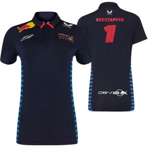 Max Verstappen Polo - L - Red Bull Racing Driver Polo 2024 Max Verstappen Dames
