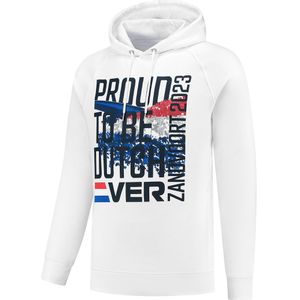 Proud to be Dutch - Hoodie Wit - S - Max Verstappen