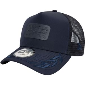 Tonal E-Frame Trucker Cap - Blauw - New Era - Red Bull Racing