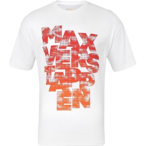 Max Verstappen T-shirt - L - Red Bull Racing T-Shirt Wit Max Expression