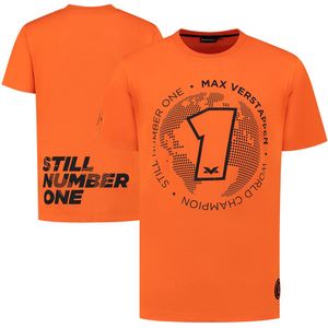 One Collection T-Shirt Oranje 2023 - XL - Max Verstappen