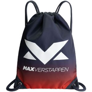 Max Verstappen - Gymbag - Zwart - Nylon Twill - Ruim Hoofdvak