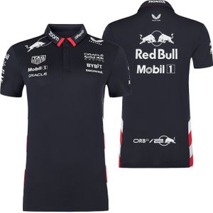 Red Bull Racing Polo - XXS - Dames - USA Replica Team Polo 2024 - Max Verstappen