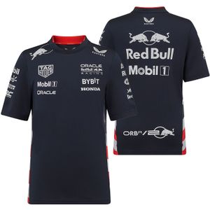 Red Bull Racing T-shirt - 152-158 - America Race Team T-Shirt 2024 - Kids - Max Verstappen