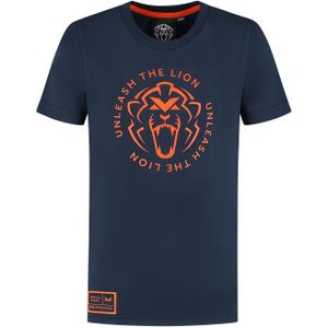Kids - T-Shirt - Navy - Unleash The Lion - 140-146 - Max Verstappen