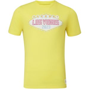 Red Bull Racing T-shirt - L - Las Vegas T-shirt - Geel - Max Verstappen