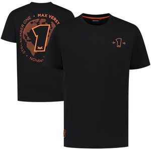 One Collection T-Shirt Zwart 2023 - M - Max Verstappen