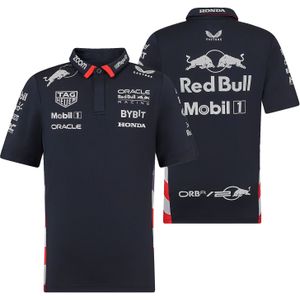 Red Bull Racing Polo - 152-158 - America Race Team Polo 2024 - Kids - Max Verstappen