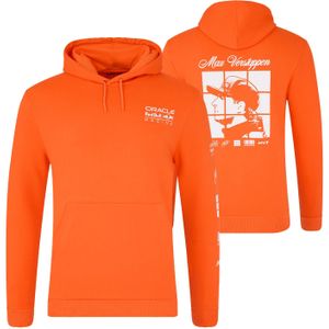Red Bull Racing Truien - XXXXL - MV Puzzle Hoodie - Oranje - Max Verstappen