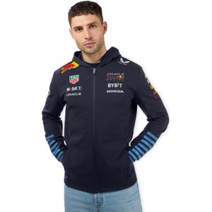 Red Bull Racing Vesten - S - Team Full Zip Hoodie 2024 - Heren - Max Verstappen
