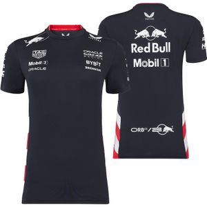 Red Bull Racing T-shirt - XXS - America Race Team T-Shirt 2024 - Dames - Max Verstappen