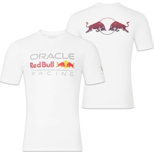 Red Bull Racing T-shirt - XXXL - Linear Graphic Bull T-Shirt Wit - Max Verstappen