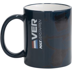 Koffiemok Max Verstappen donkerblauw