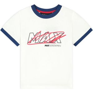 Kids Signature Max T-shirt Wit - 164-170 - Max Verstappen