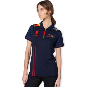 Red Bull Racing - Driver Polo - Dames - Blauw - Polyester/Elastaan