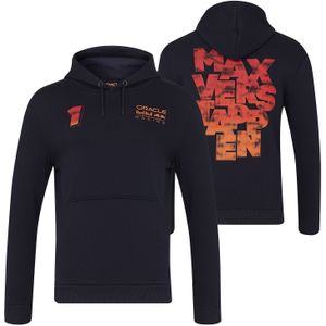 Max Verstappen Truien - M - Red Bull Racing Hoodie Night Sky Max Expression