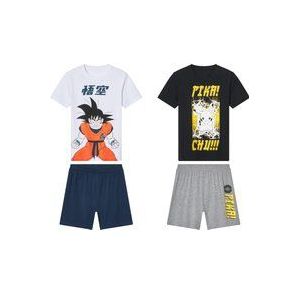 Dragon Ball Z / Pokémon pyjama voor kinderen