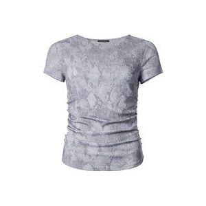 esmara T-shirt uit mesh voor dames esmara, grijs