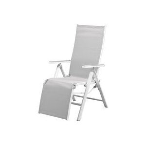 Relaxstoel tuin aluminium inklapbaar LIVARNO home Houston