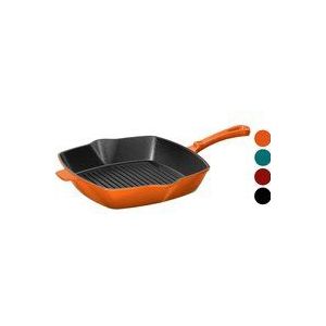Gietijzeren grillpan, 24,5 x 24,5 cm ERNESTO