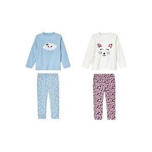 Fleece pyjama voor meisjes lupilu