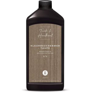 Goossens Eco Onderhoudsmiddel Teak & Hardhout, Kleurbeschermer taupe 1000ml