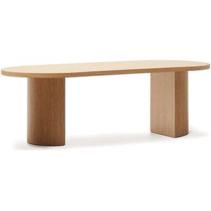 Kave Home Eettafel Nealy, Semi rond 240 x 100 cm