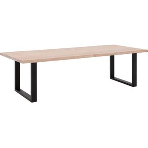 Goossens Eettafel Blade, Boomstamblad 280 x 100 cm 5 cm dik