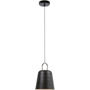 Kave Home Lamp Daian, Metalen plafondlamp daian met zwarte afwerking