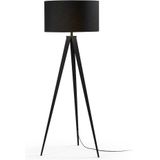 Kave Home Iguazu, Iguazu staande lamp, zwart