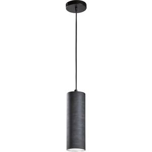 Kave Home Lamp Laurie, Zwarte plafondlamp maude grijs