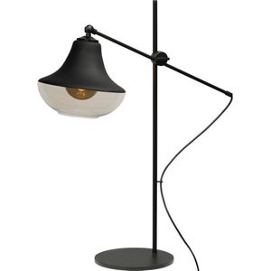 Goossens Tafellamp Oscar, Tafellamp met 1 lichtpunt trechter 71 cm