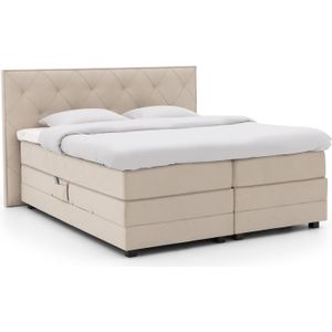 Goossens Excellent Boxspring Nomade Savanne stepping excl. voetbord