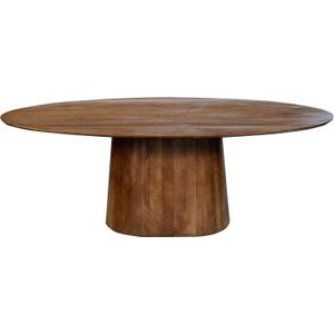 Goossens Eettafel Zara, Ovaal 220 x 110 cm